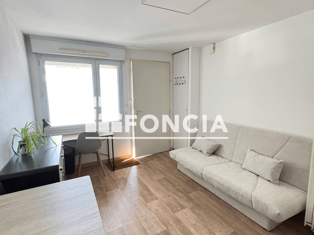 Studio meublé (18.33 m²) à louer - Angers (49000)