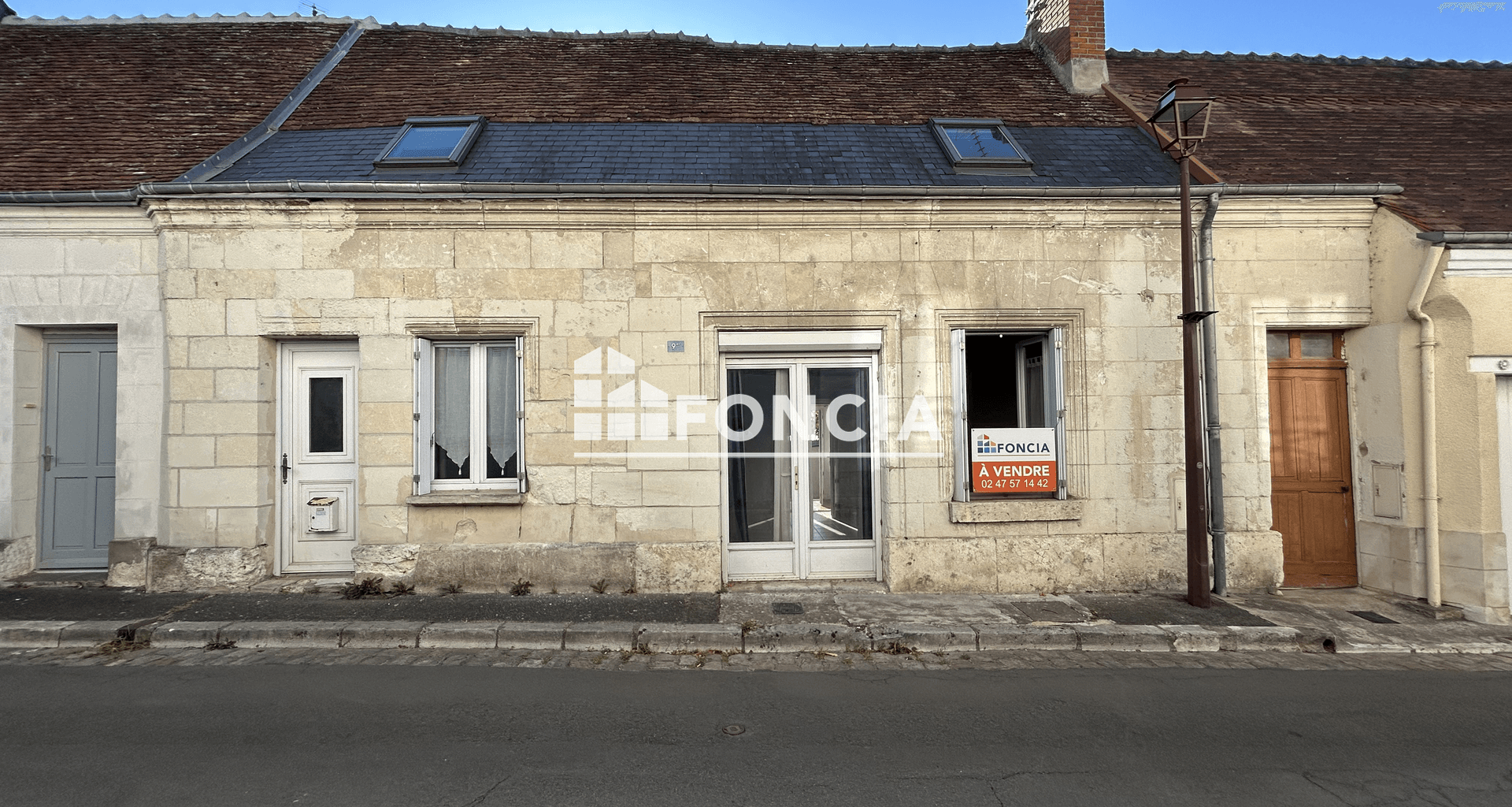 Maison 3 pièces (59.74 m²) à vendre - Bléré (37150)
