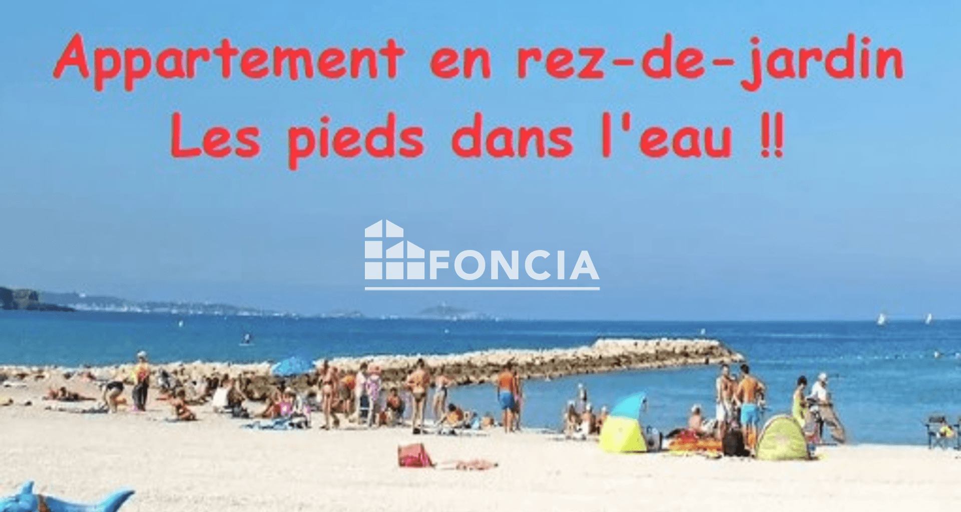 Appartement 2 pièces (55 m²) à vendre - Six-fours-les-plages (83140)