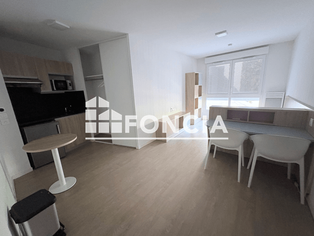 Studio meublé (25.8 m²) à louer - Villenave D'ornon (33140)