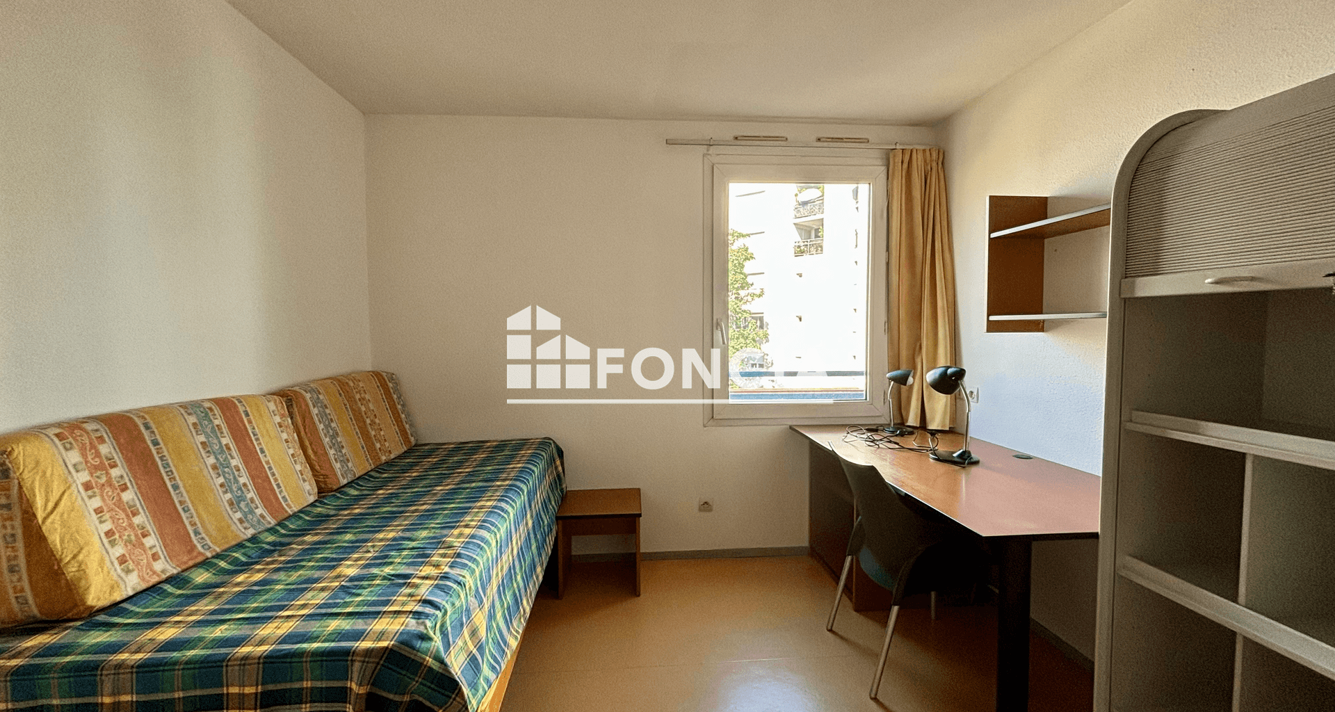 Studio meublé (19 m²) à louer - Villeurbanne (69100)