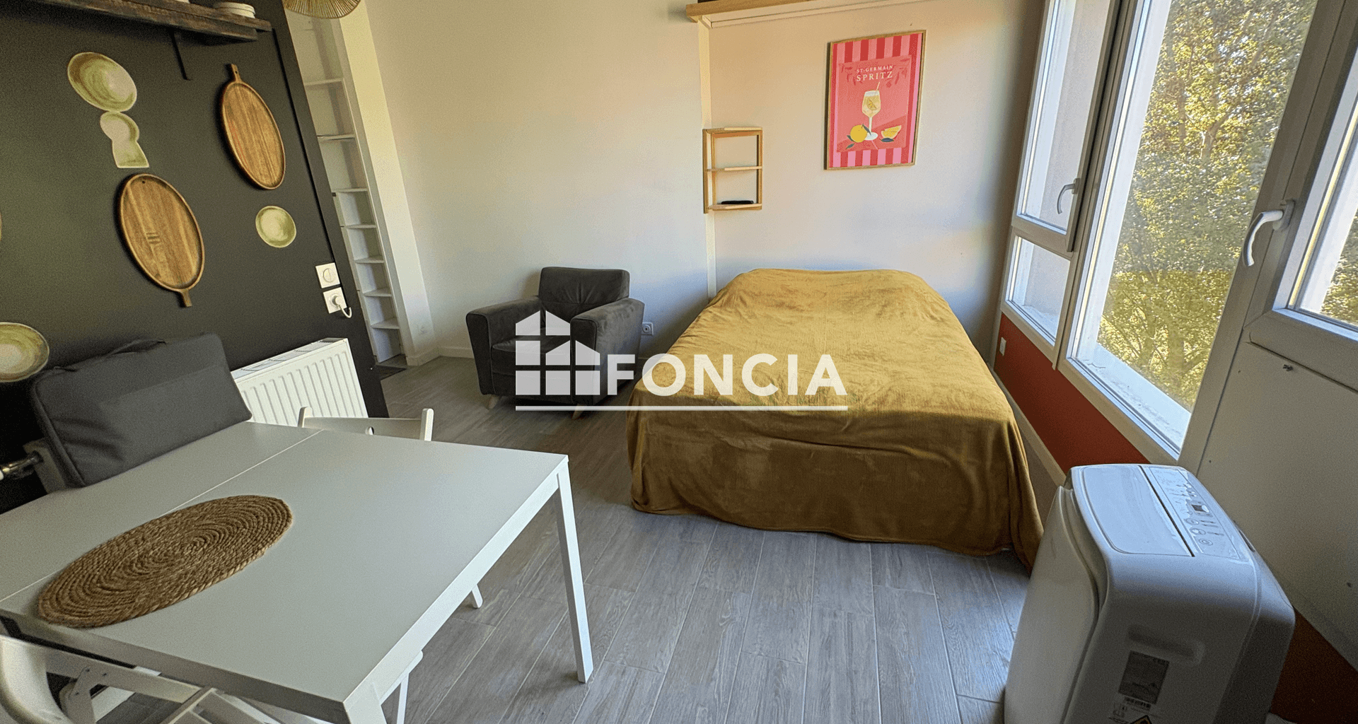 Studio meublé (23.18 m²) à louer - Monteux (84170)