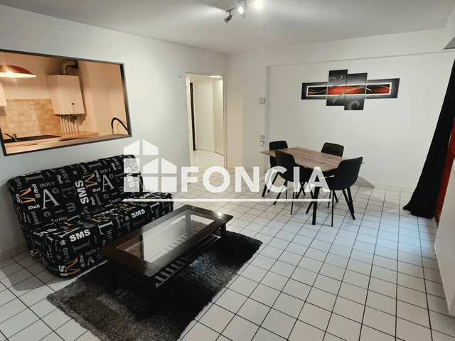 Appartement meublé 2 pièces (52.17 m²) à louer - Villers Les Nancy (54600)