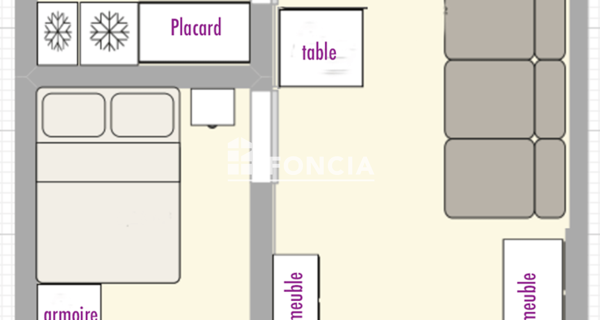 Appartement 3 pièces (27.4 m²) à vendre - La Londe-les-maures (83250)