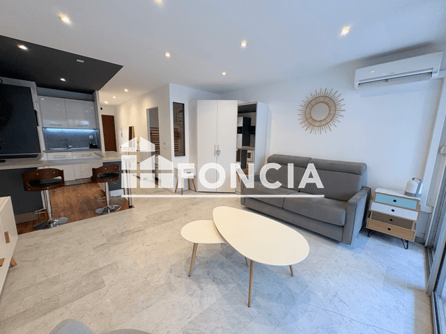 Studio meublé (33 m²) à louer - Antibes (06160)