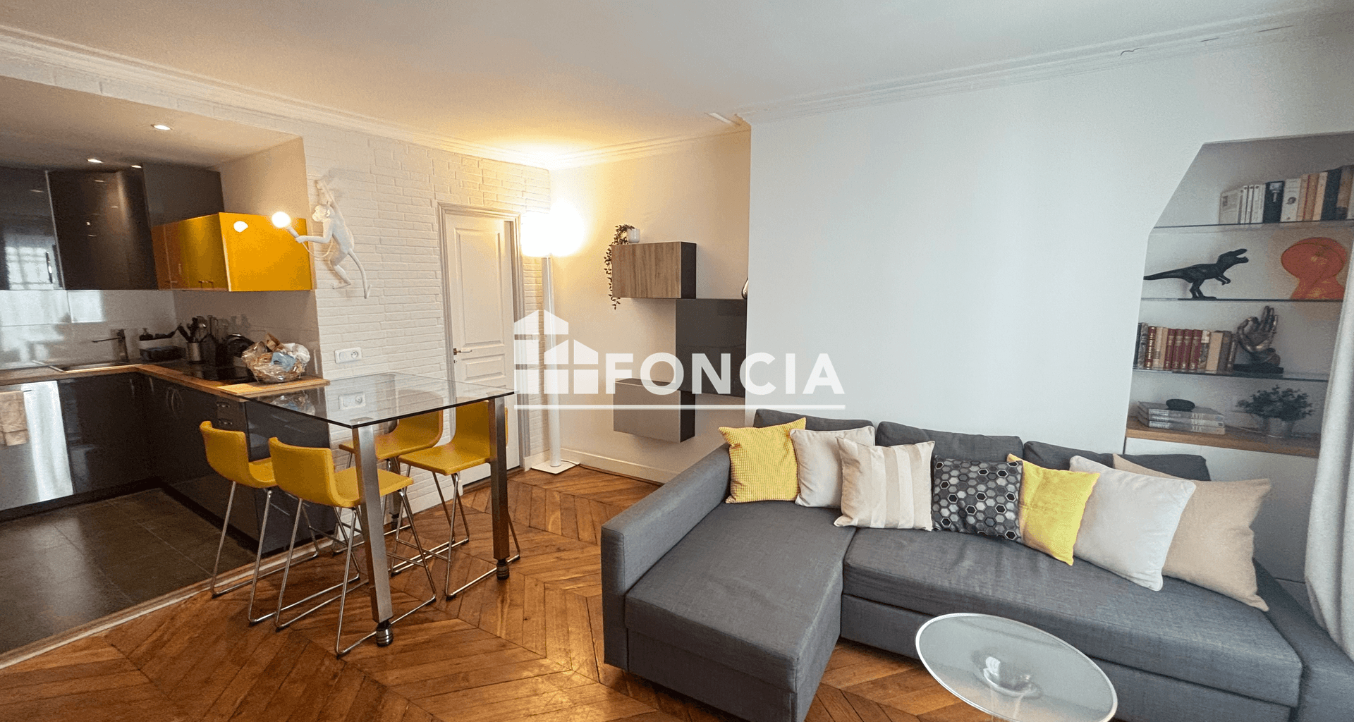 Appartement meublé 2 pièces (43 m²) à louer - Paris 5ᵉ (75005)