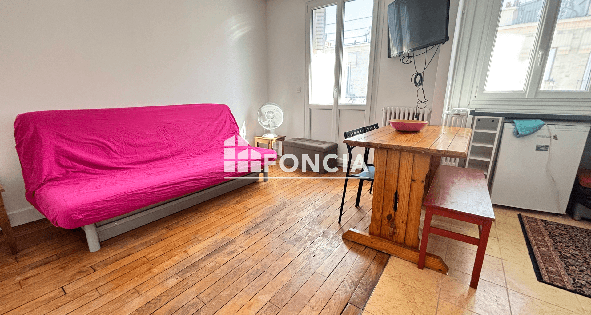Studio meublé (18.76 m²) à louer - Issy-les-moulineaux (92130)
