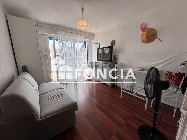 Studio meublé (23.81 m²) à louer - Hyères (83400)