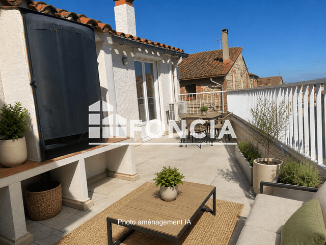 Appartement 2 pièces (24 m²) à louer - Saint Cyprien (66750)