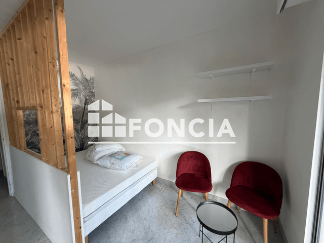 Studio meublé (29.3 m²) à louer - Nice (06100)