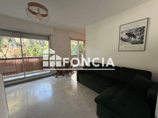 Studio meublé (29.3 m²) à louer - Nice (06100)