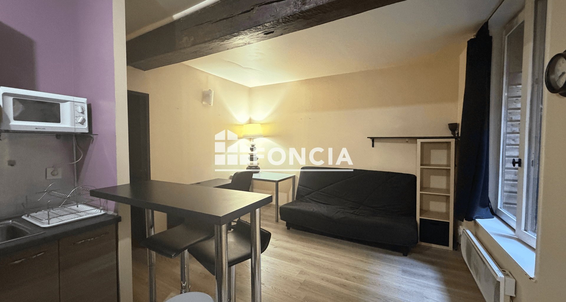 Studio meublé (32.64 m²) à louer - Rouen (76000)