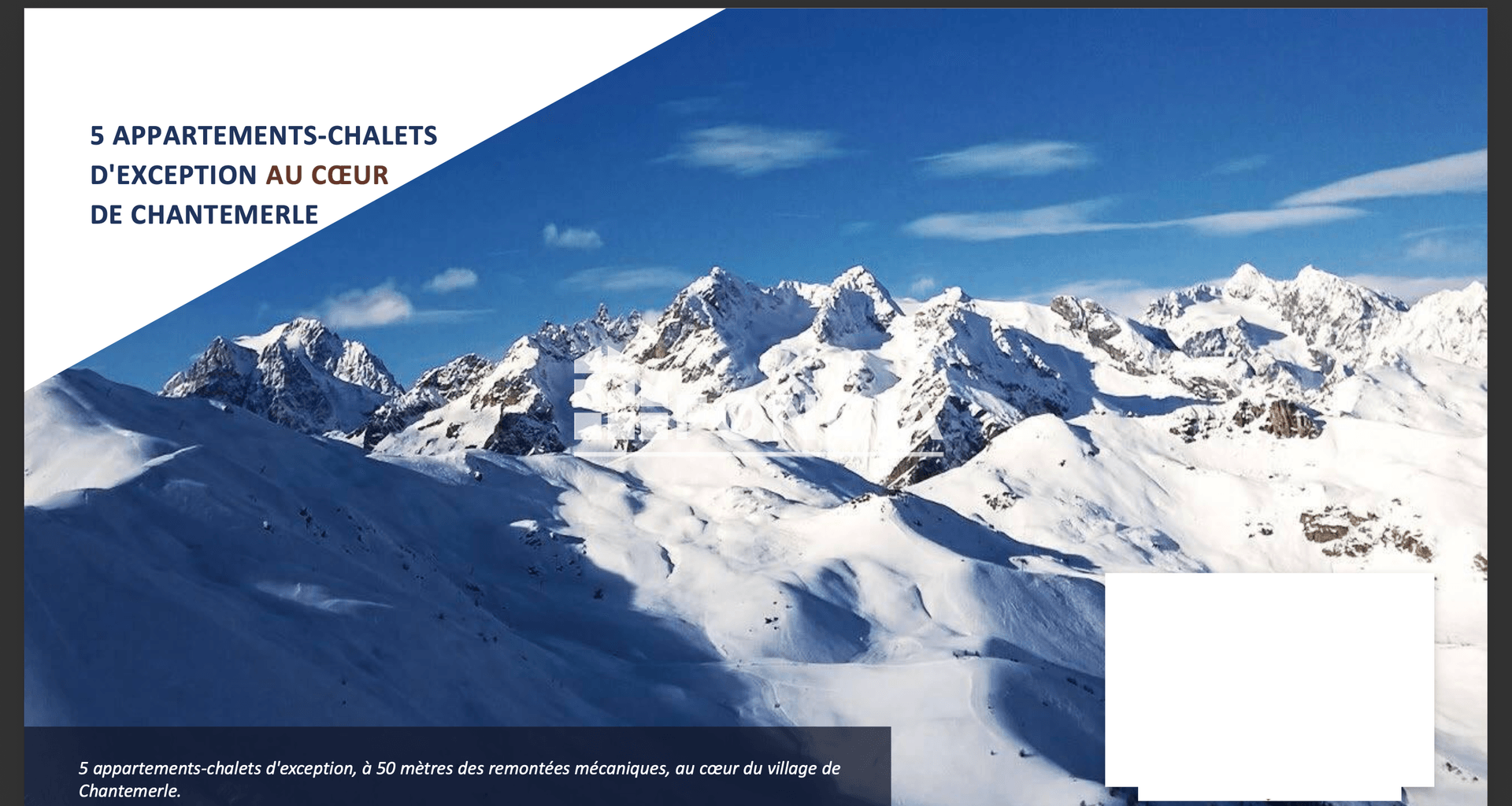 Appartement 5 pièces (110 m²) à vendre - Saint-chaffrey (05330)