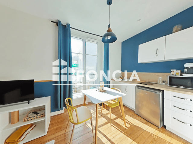 Appartement meublé 2 pièces (27.32 m²) à louer - Saint-nazaire (44600)
