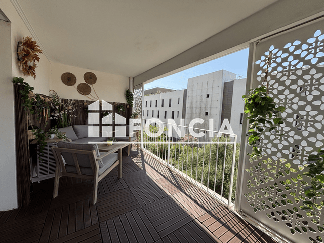 Appartement meublé 3 pièces (69.25 m²) à louer - Montpellier (34070)