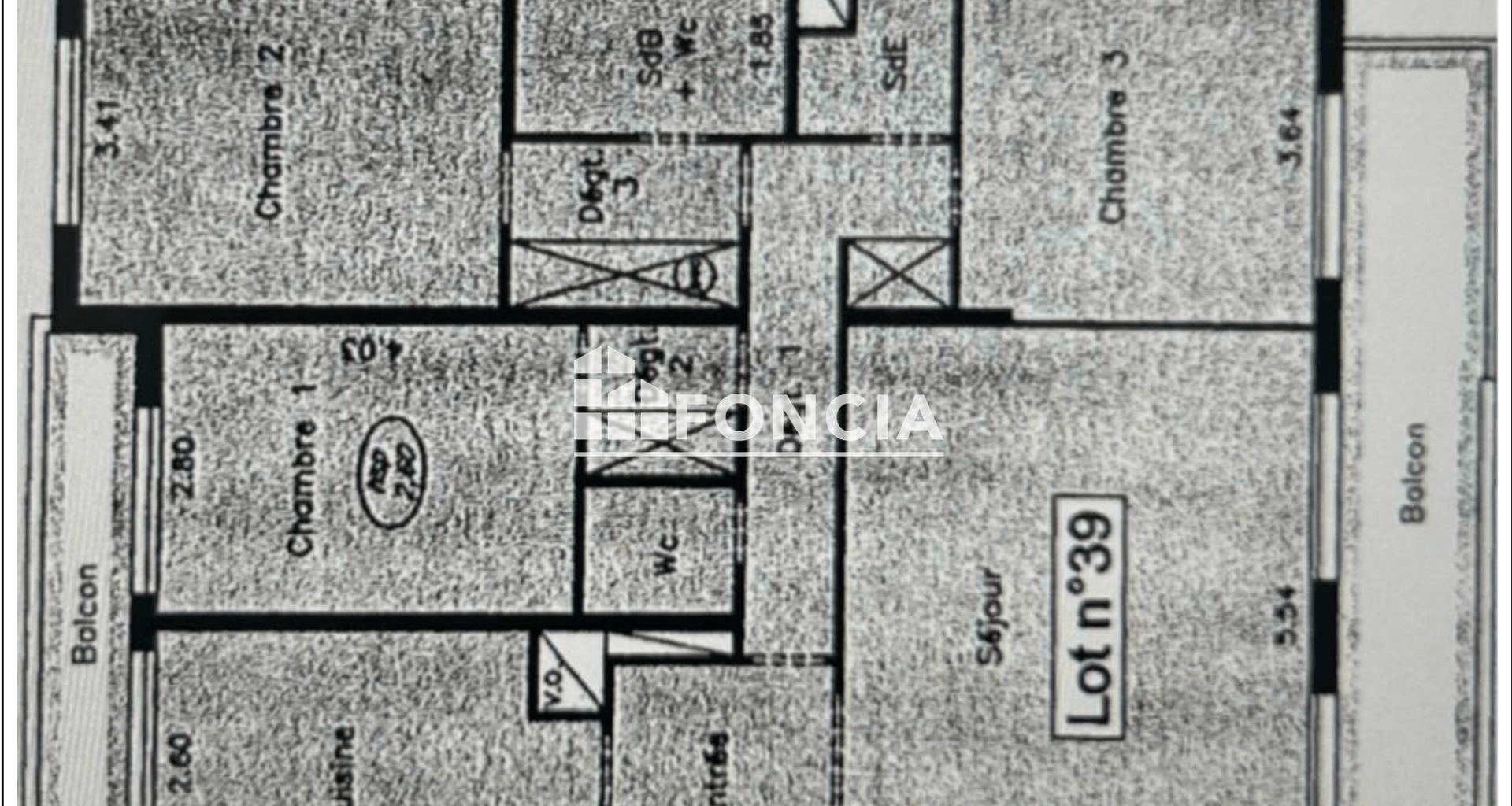 Appartement meublé 4 pièces (98.65 m²) à louer - Le Pecq (78230)