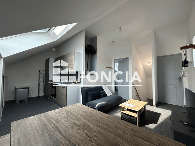Appartement meublé 2 pièces (28.65 m²) à louer - Lens (62300)