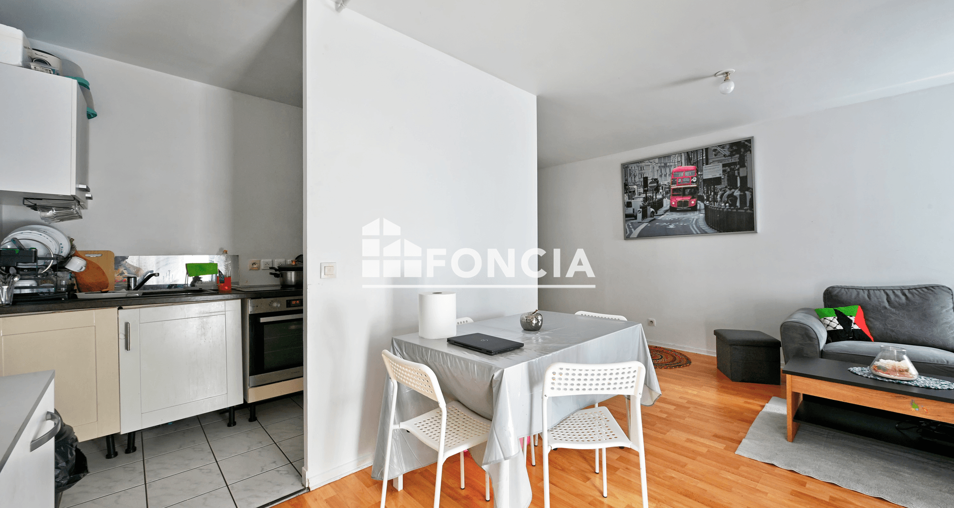 Appartement 3 pièces (63 m²) à vendre - Cergy (95800)