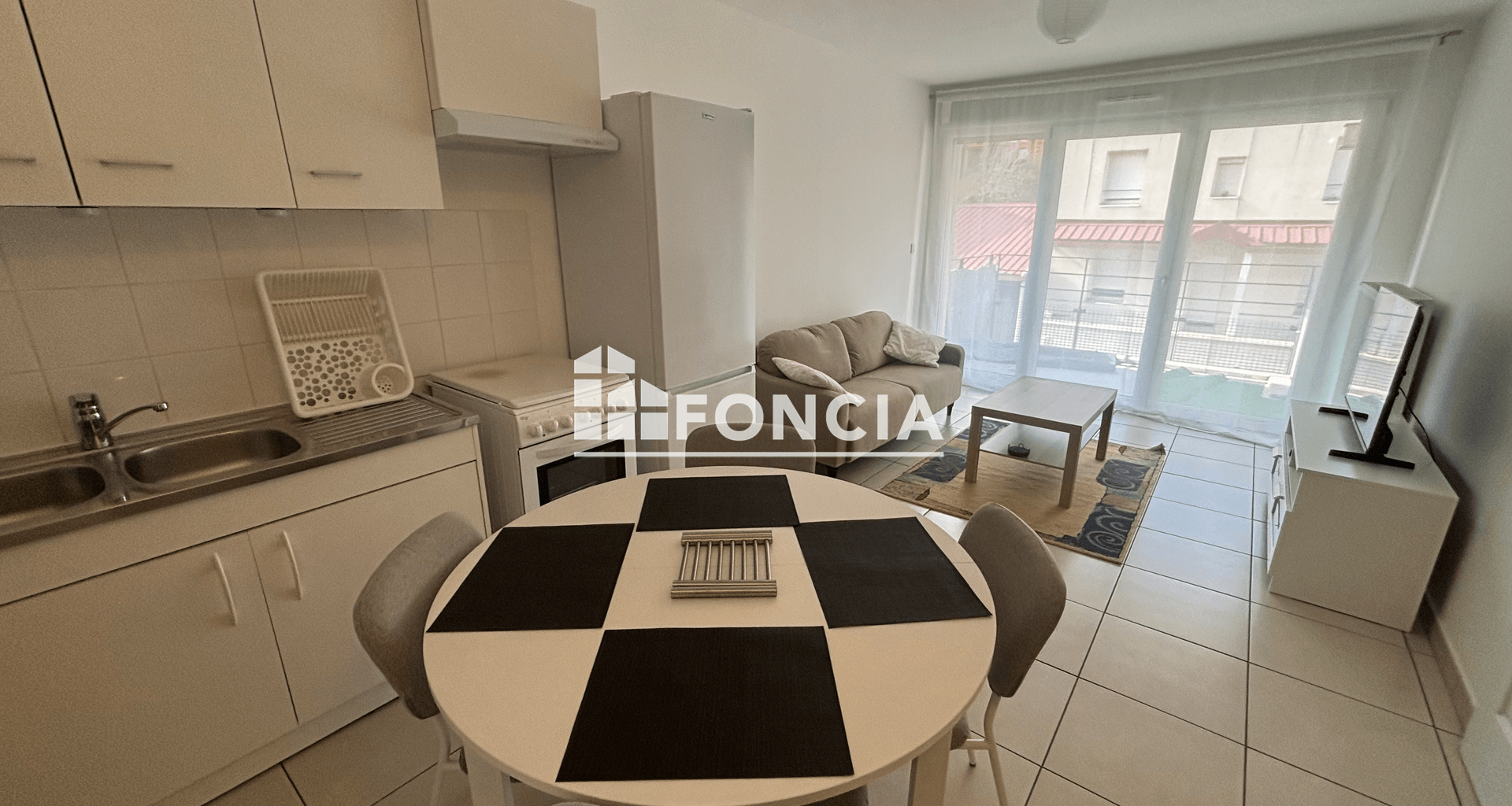 Appartement meublé 2 pièces (40.04 m²) à louer - Laxou (54520)