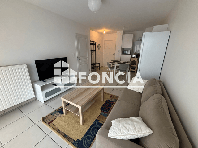 Appartement meublé 2 pièces (40.04 m²) à louer - Laxou (54520)