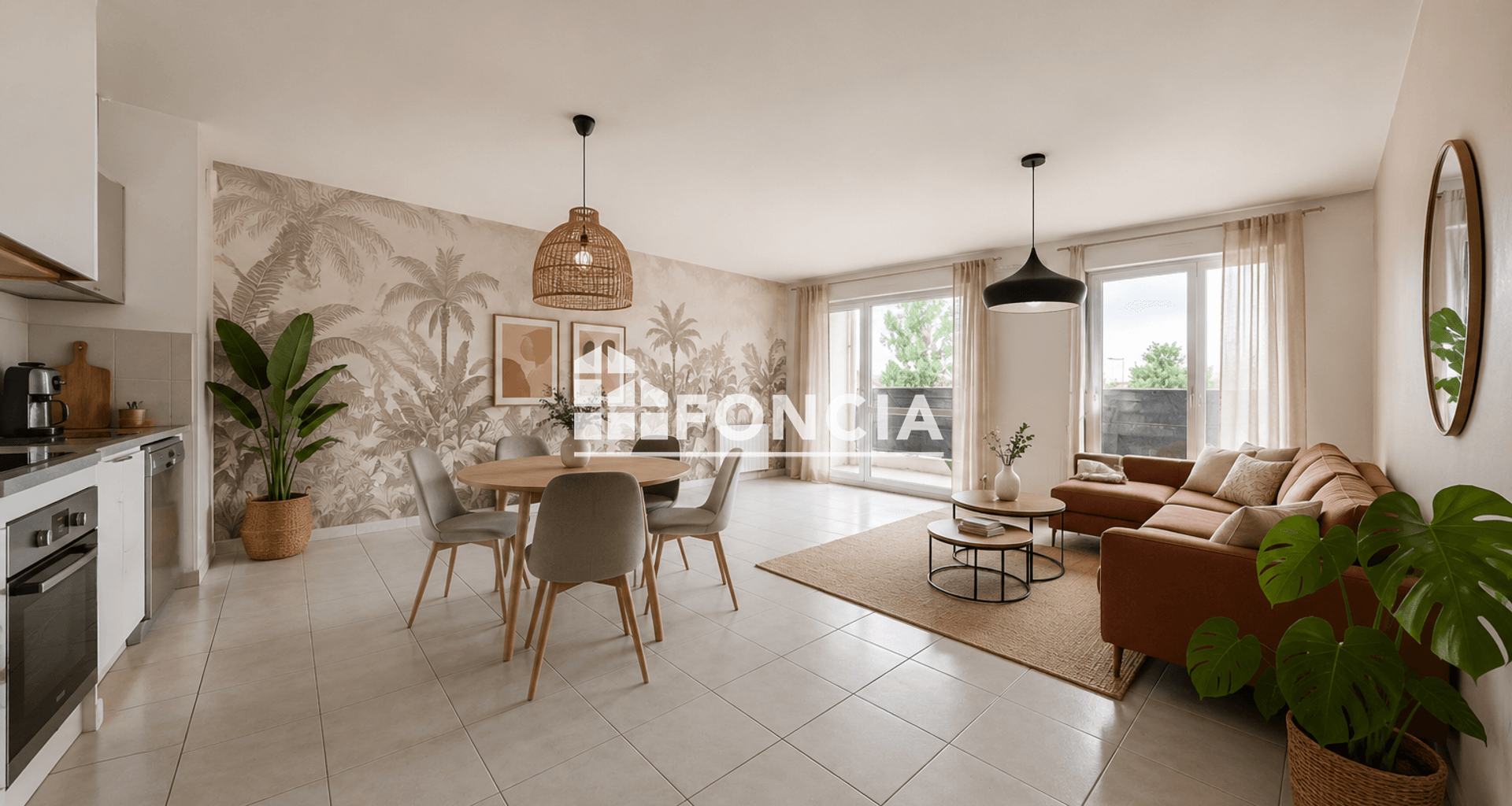 Appartement 3 pièces (64.26 m²) à vendre - Vaulx-en-velin (69120)