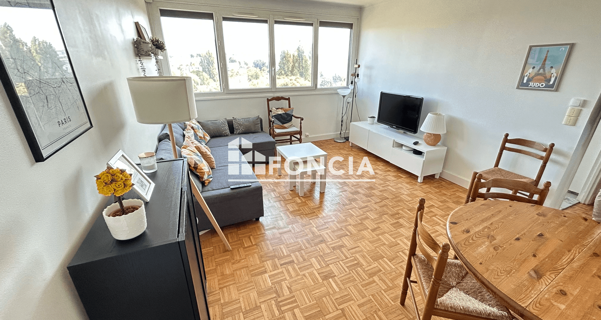Appartement meublé 3 pièces (60.71 m²) à louer - Antony (92160)