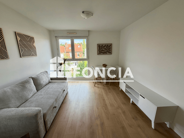 Appartement meublé 2 pièces (27.19 m²) à louer - Arras (62000)