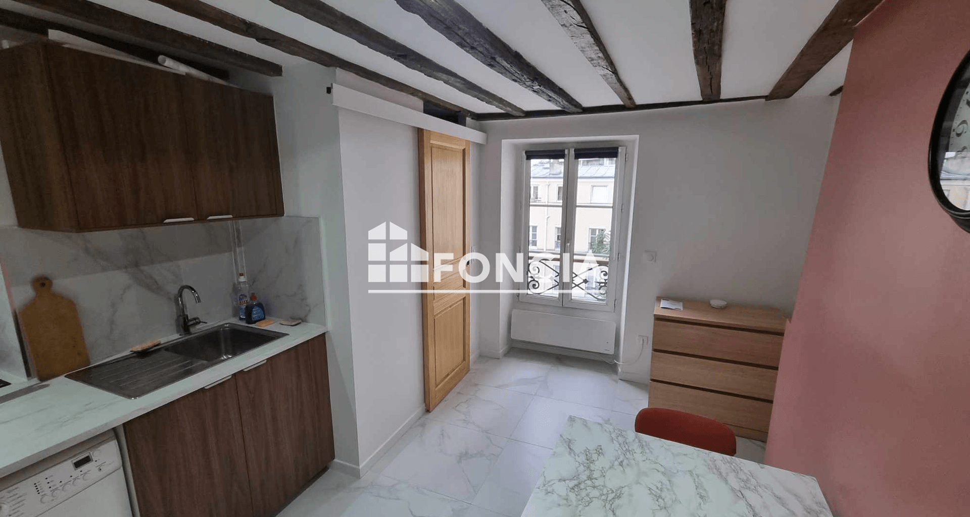 Studio meublé (15.39 m²) à louer - Paris 5ᵉ (75005)