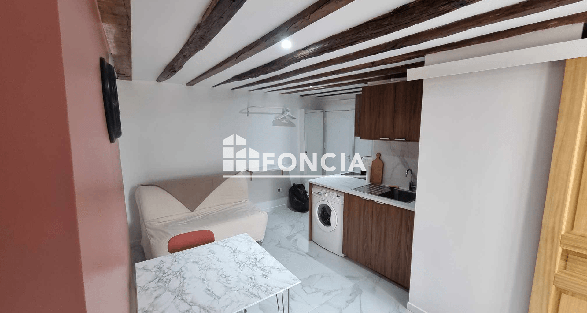 Studio meublé (15.39 m²) à louer - Paris 5ᵉ (75005)