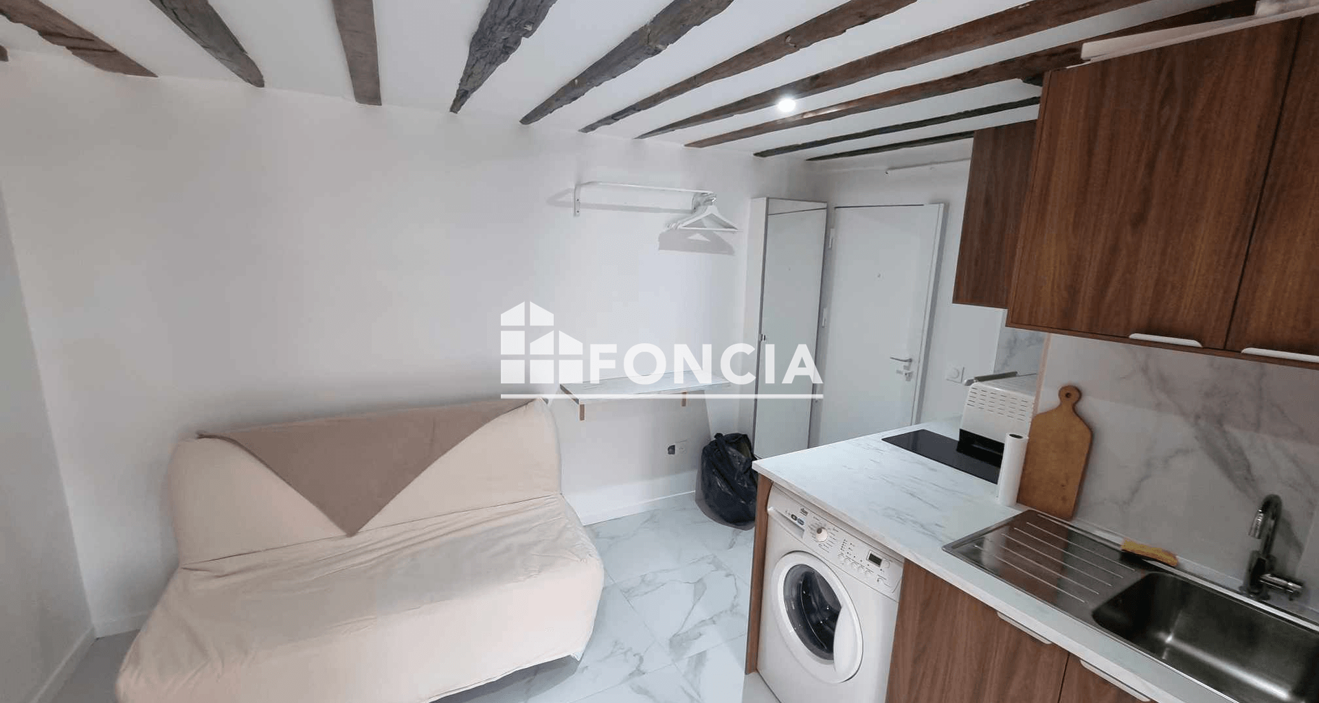 Studio meublé (15.39 m²) à louer - Paris 5ᵉ (75005)