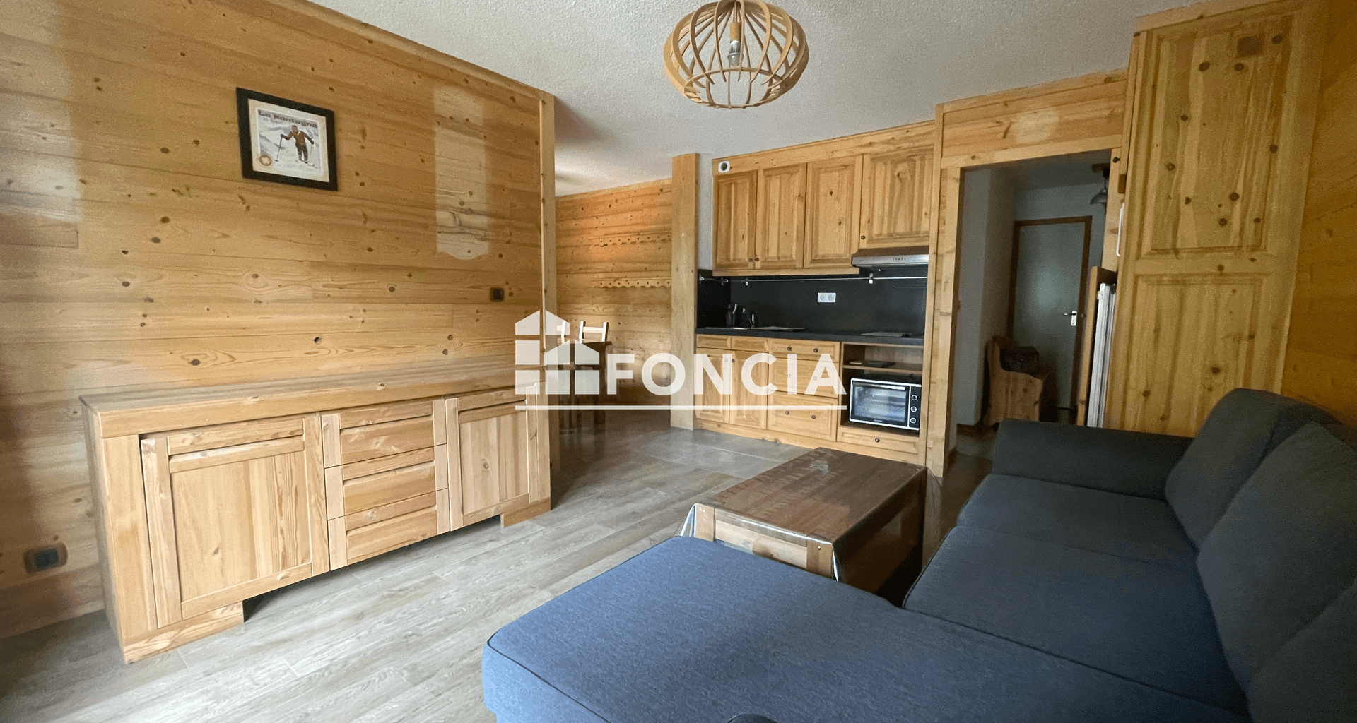 Appartement meublé 2 pièces (42.52 m²) à louer - Bourg-saint-maurice (73700)