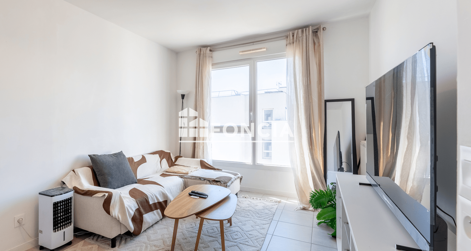 Appartement 2 pièces (45 m²) à vendre - Vaulx-en-velin (69120)