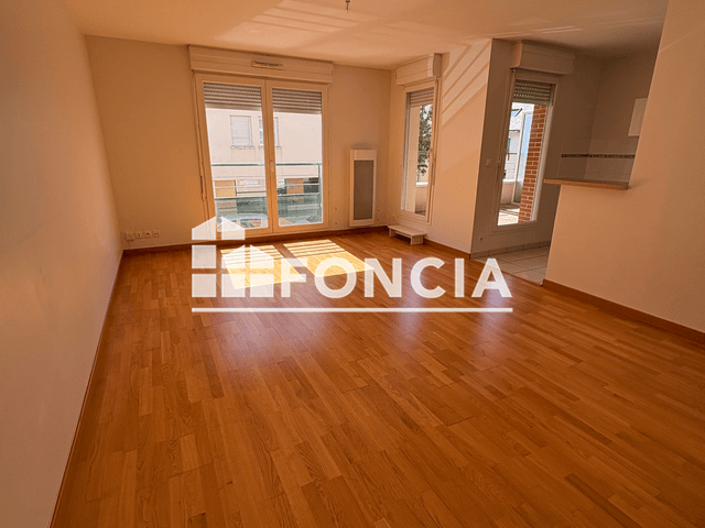 Appartement 2 pièces (48.22 m²) à louer - Joue-les-tours (37300)