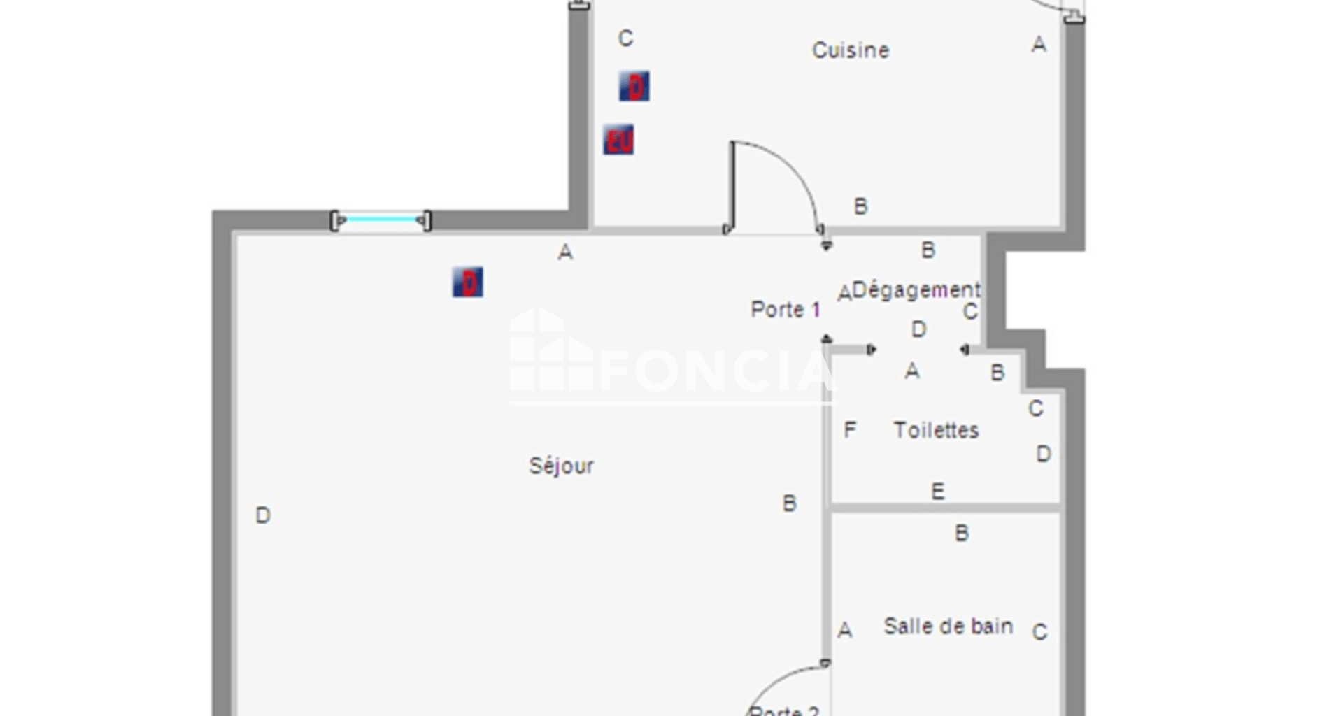 Studio (26.57 m²) à louer - Montluçon (03100)