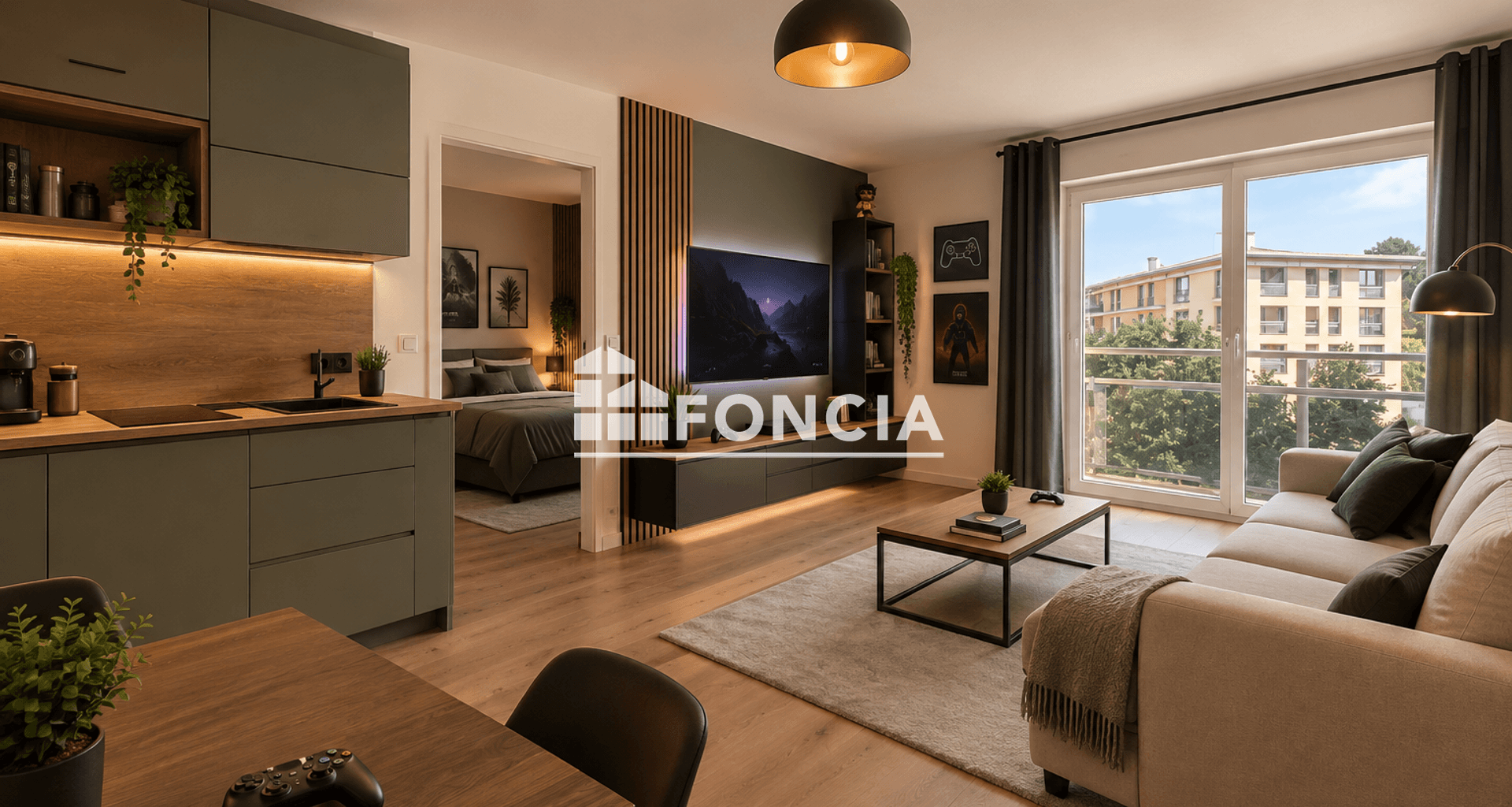 Appartement 2 pièces (35 m²) à vendre - Aix-en-provence (13100)