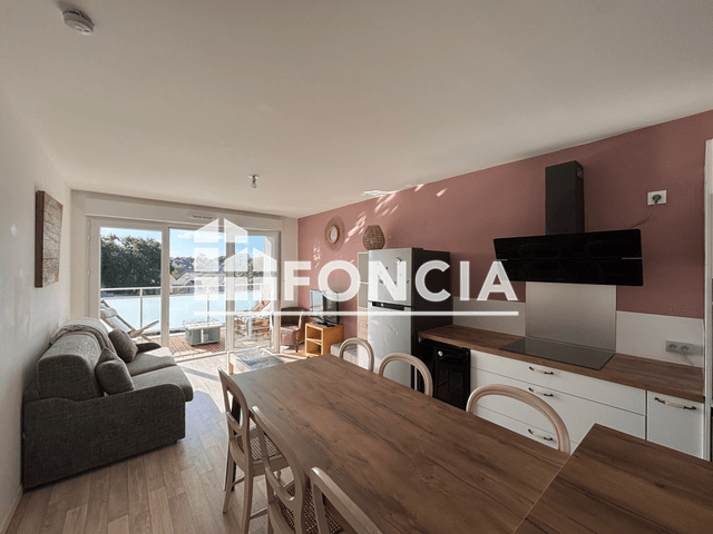 Appartement meublé 2 pièces (42.22 m²) à louer - Saint-nazaire (44600)