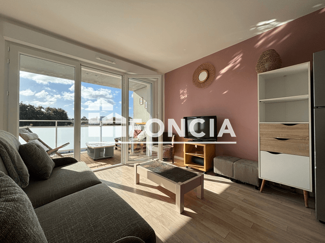 Appartement meublé 2 pièces (42.22 m²) à louer - Saint-nazaire (44600)