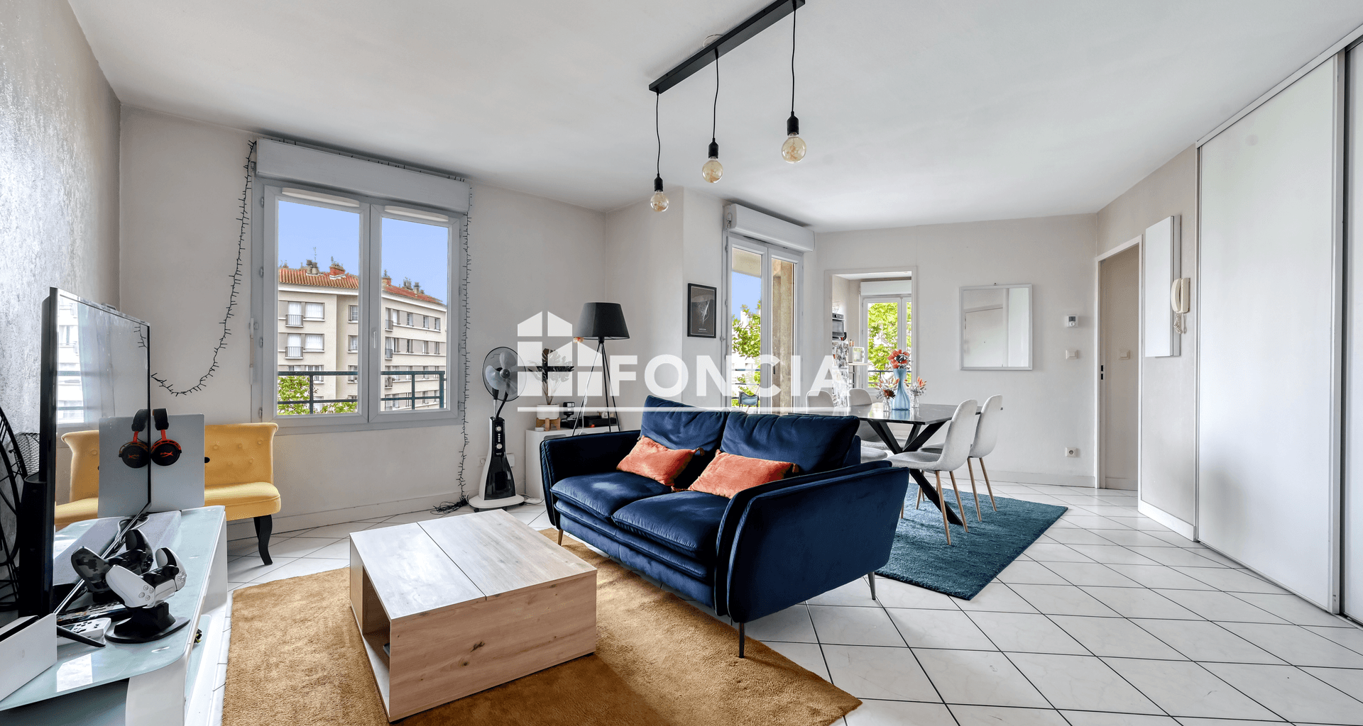 Appartement 3 pièces (63.86 m²) à vendre - Villeurbanne (69100)