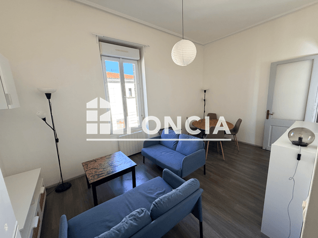 Appartement meublé 3 pièces (48.43 m²) à louer - Bordeaux (33800)