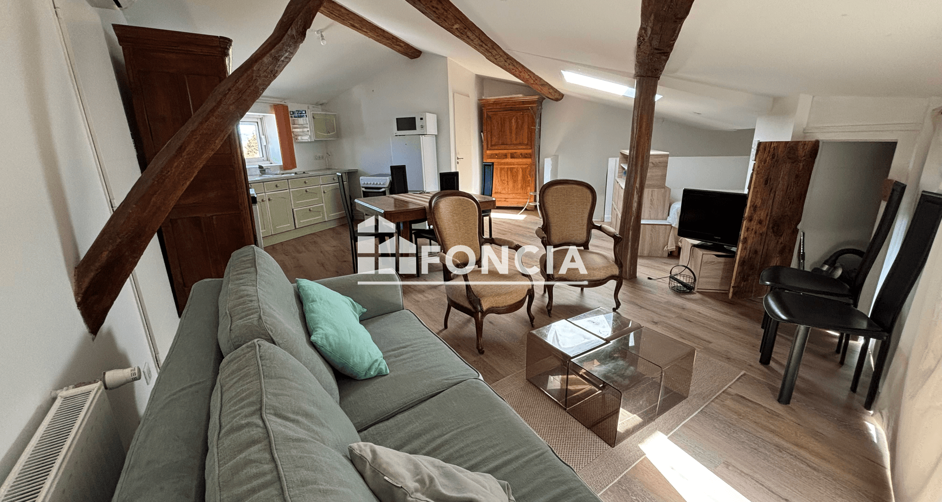 Appartement meublé 2 pièces (47.32 m²) à louer - Quincieux (69650)