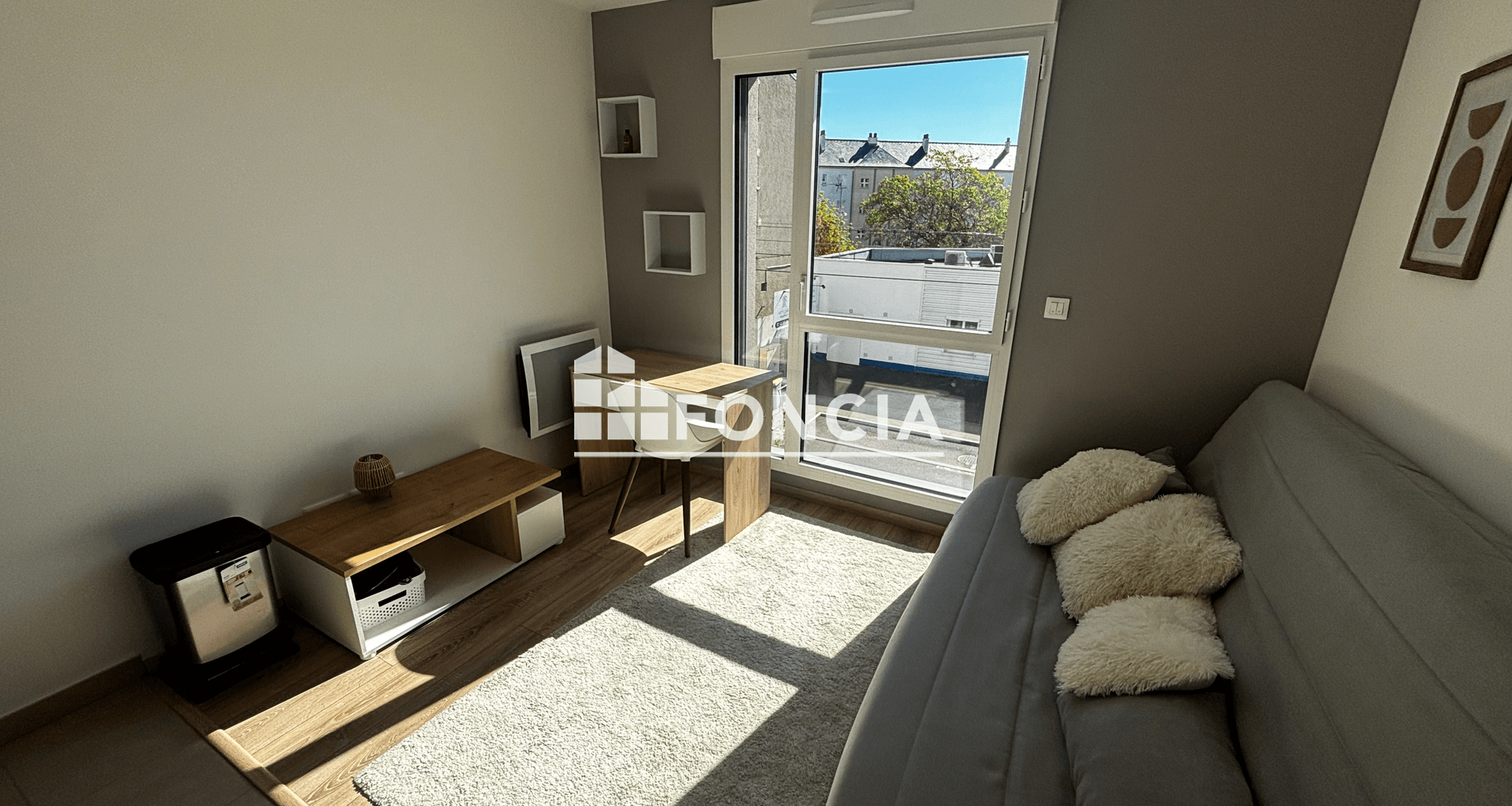 Studio meublé (18.76 m²) à louer - Tours (37100)