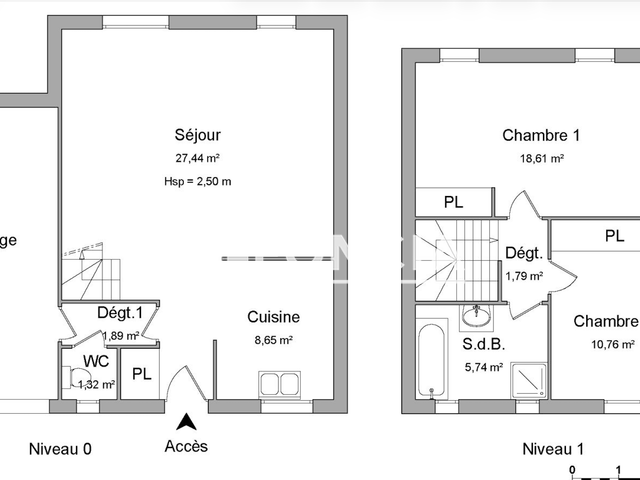 Maison 3 pièces (77.16 m²) à louer - Brignoles (83170)