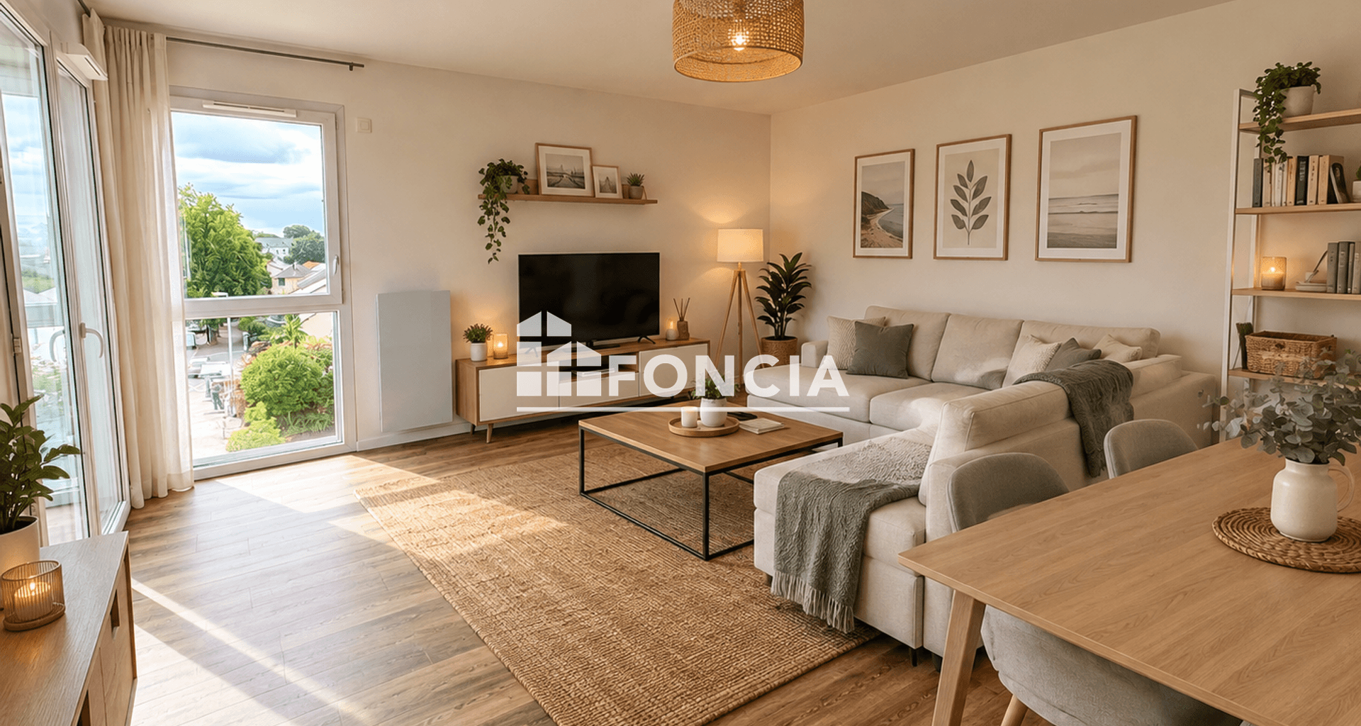 Appartement 3 pièces (65.44 m²) à vendre - Nantes (44300)