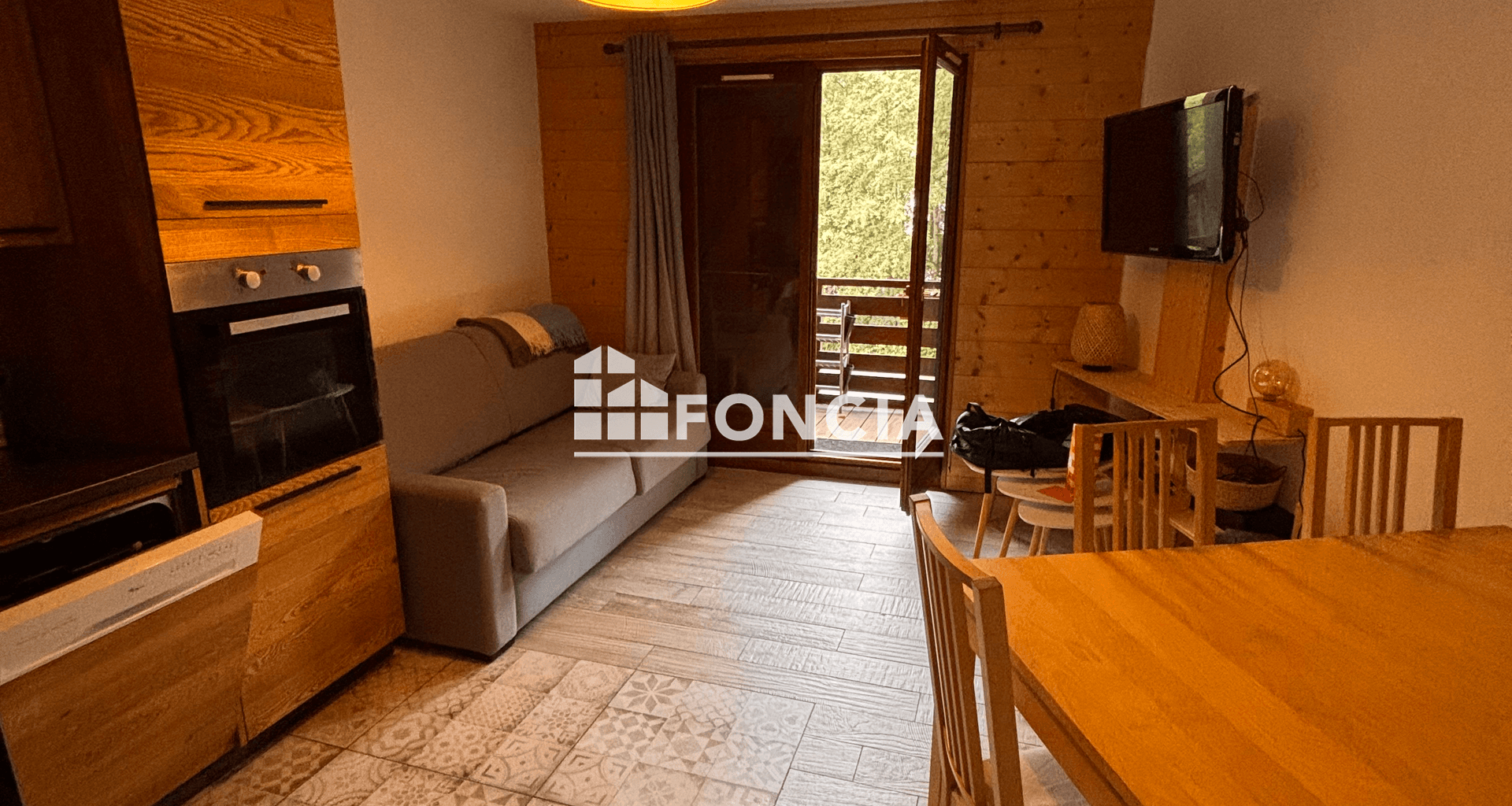 Appartement meublé 2 pièces (29.07 m²) à louer - Les Houches (74310)