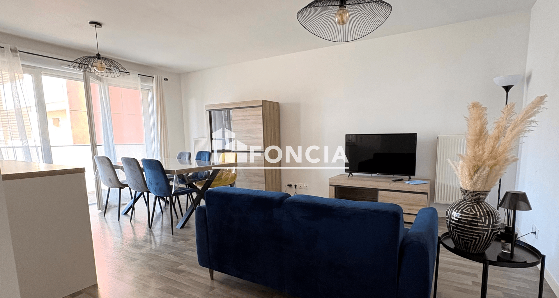 Appartement meublé 3 pièces (64.32 m²) à louer - Saint-andré-lez-lille (59350)