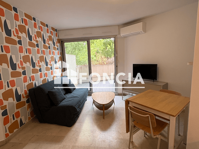 Appartement meublé 2 pièces (33.36 m²) à louer - Montpellier (34000)