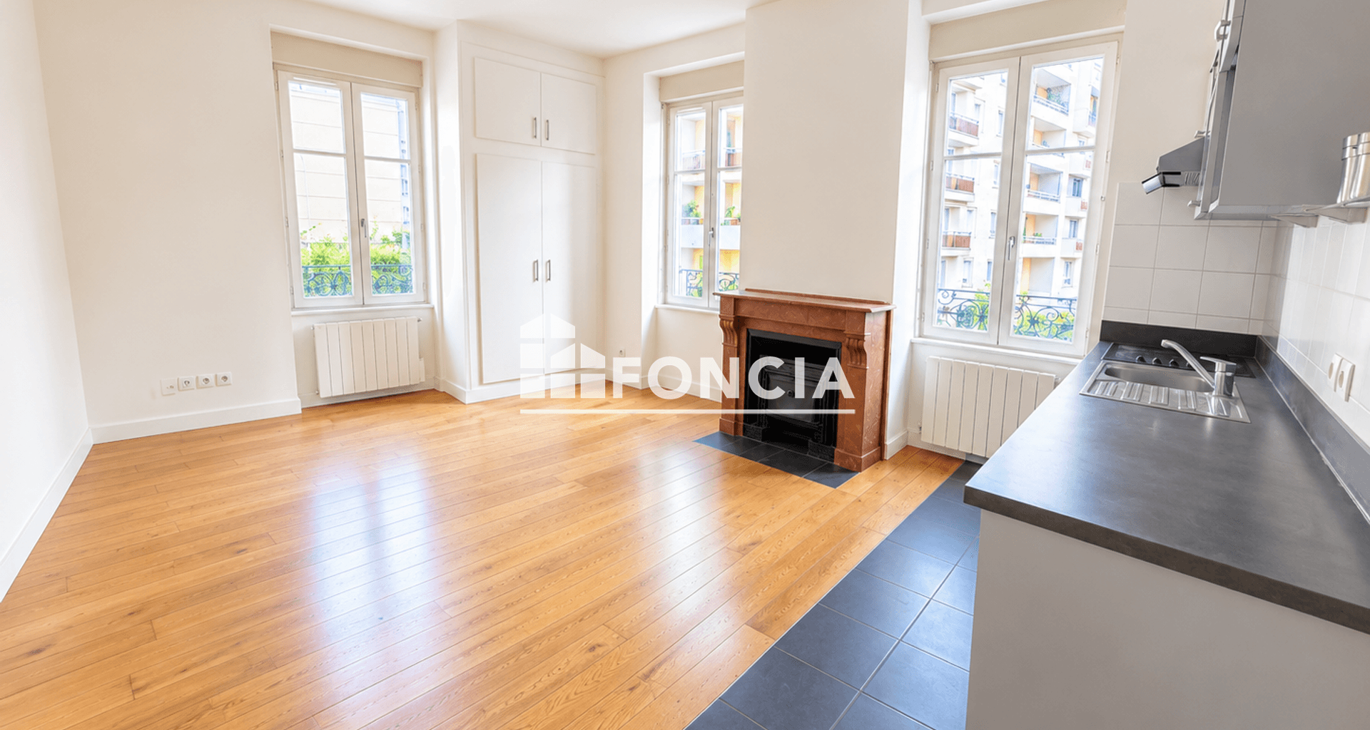 Appartement 3 pièces (52 m²) à vendre - Lyon 3ᵉ (69003)