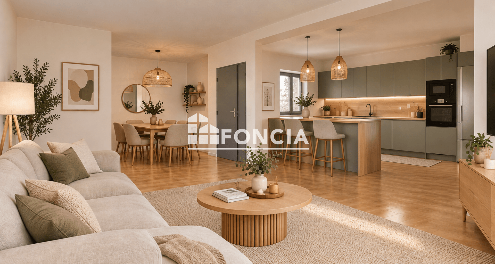 Appartement 3 pièces (65 m²) à vendre - Marcq-en-barœul (59700)