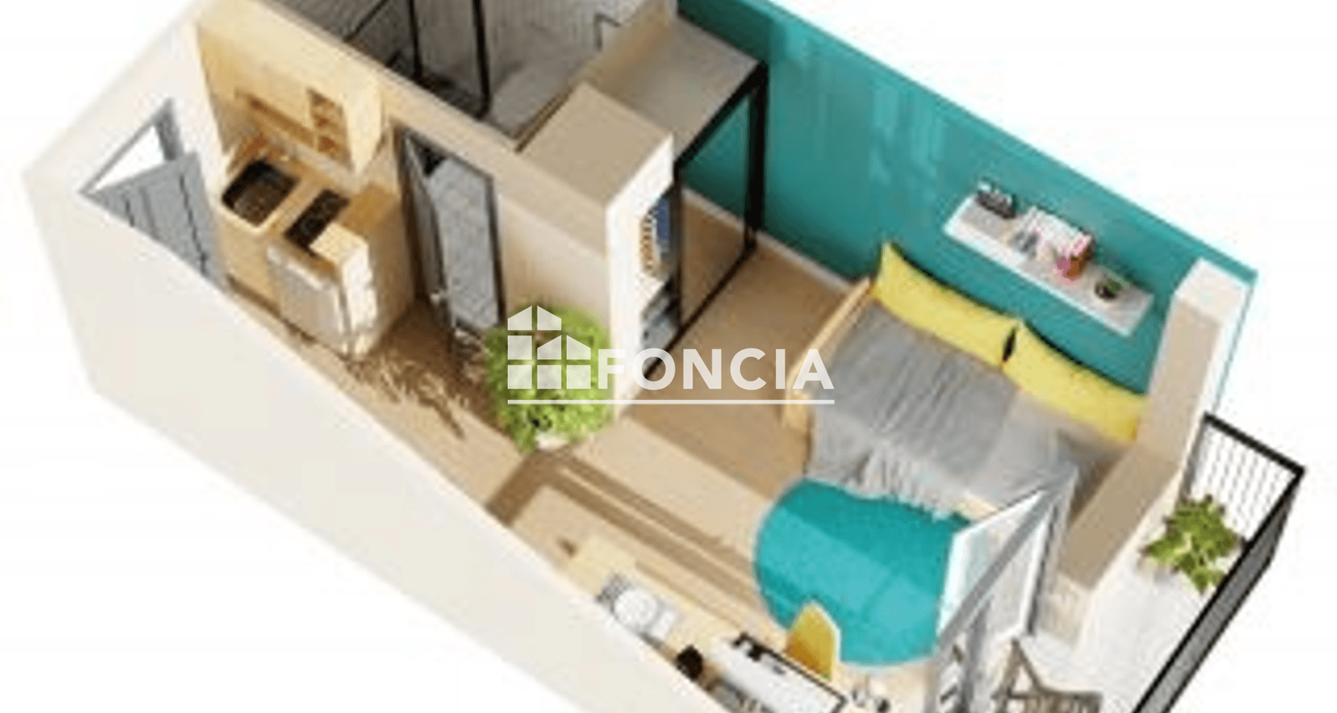 Studio (17.04 m²) à louer - Dijon (21000)