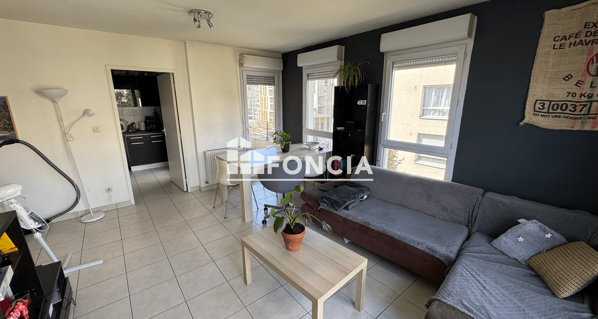 Appartement 3 pièces (65.44 m²) à louer - Lyon 8ᵉ (69008)